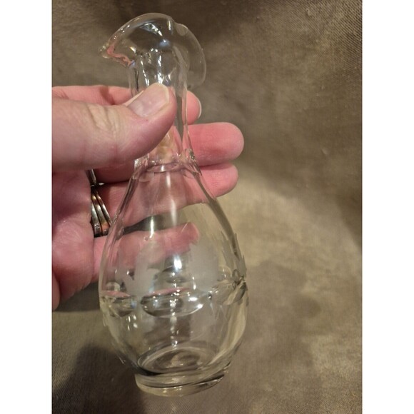 Antique Middletown Quadruple Silverplate Embossed Cruet Condiment Server FLAW - Picture 16 of 16